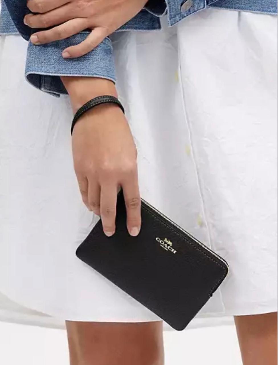 Billetera Coach Negra